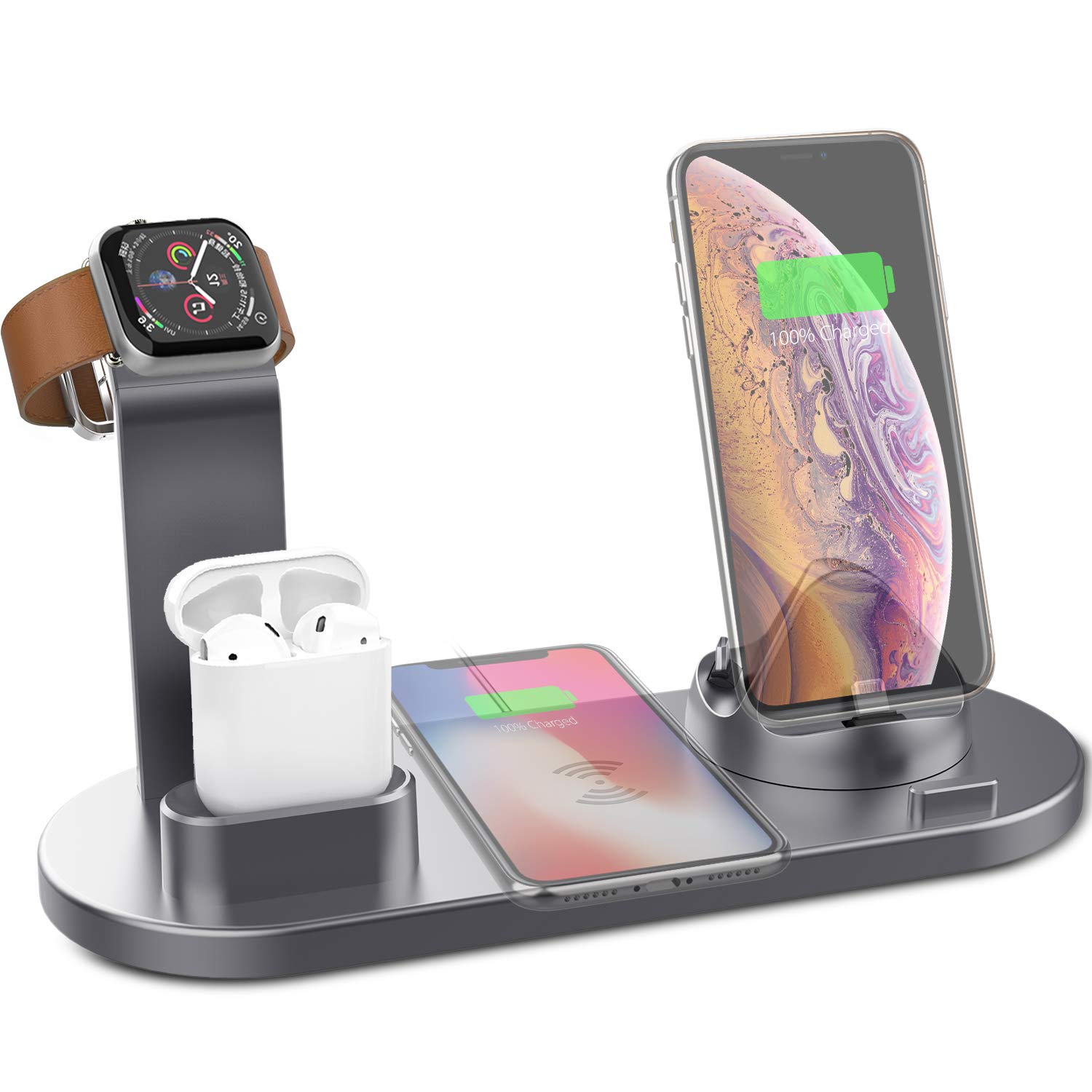 4 In 1 wireless Charging System For Apple