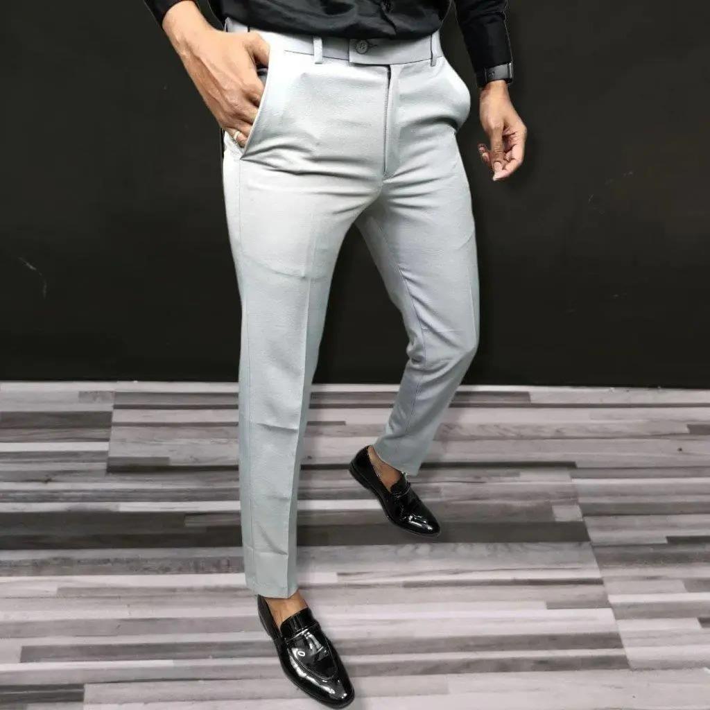 Slim Fit Formal Trouser Pack of 2