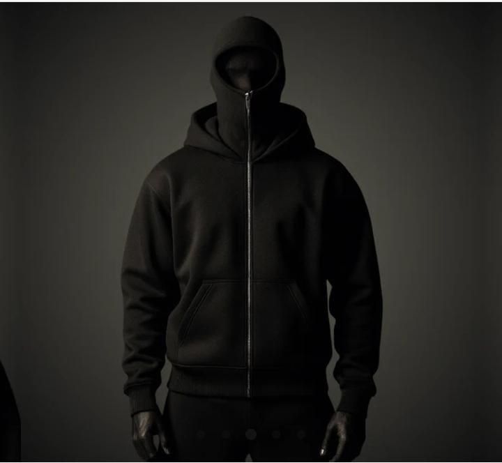 Full Sleeves Zipper Hoodie with Mask
