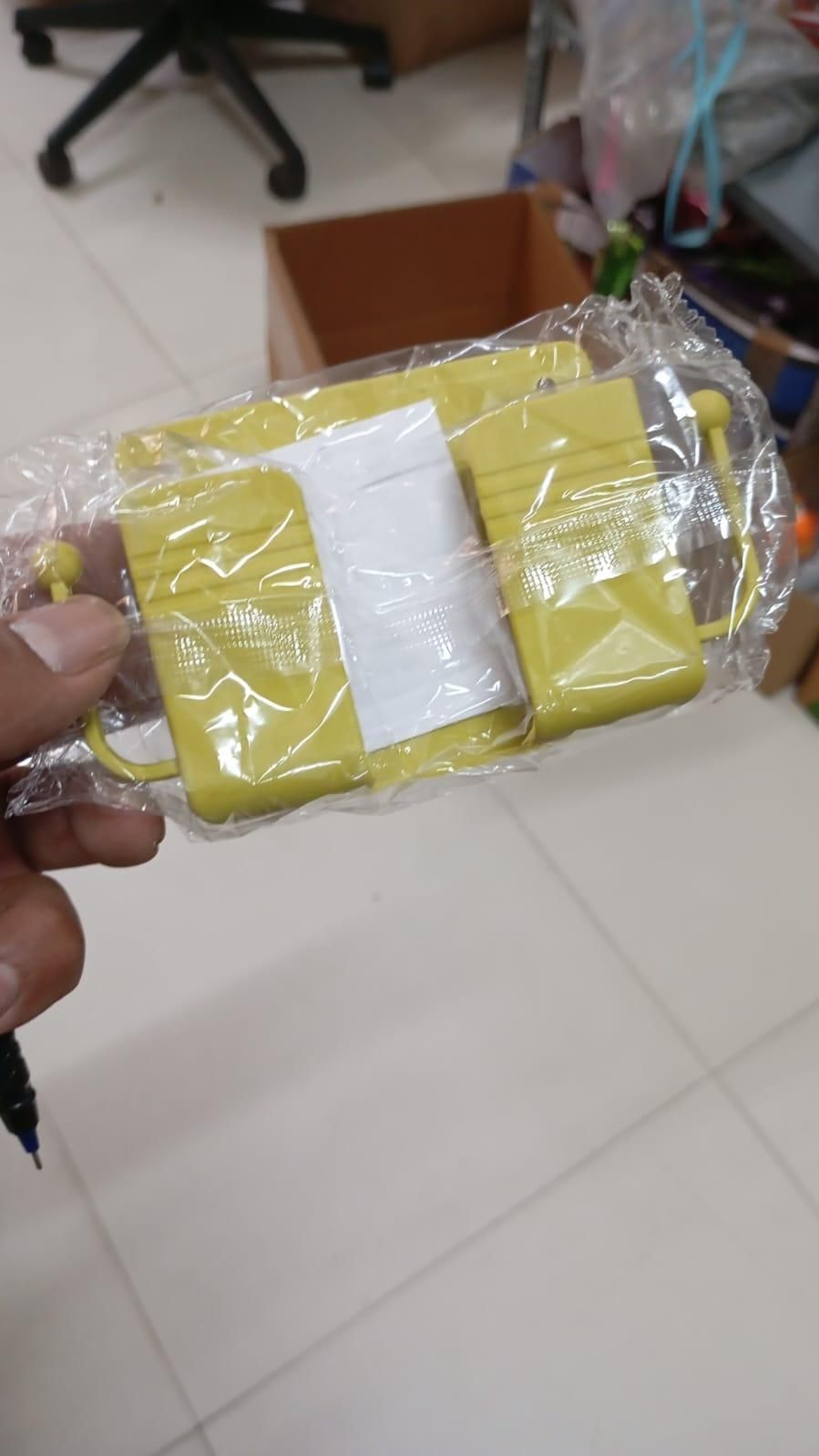 Mobile charging Holder With Adhesive Strips (Pack of 4 & 8)