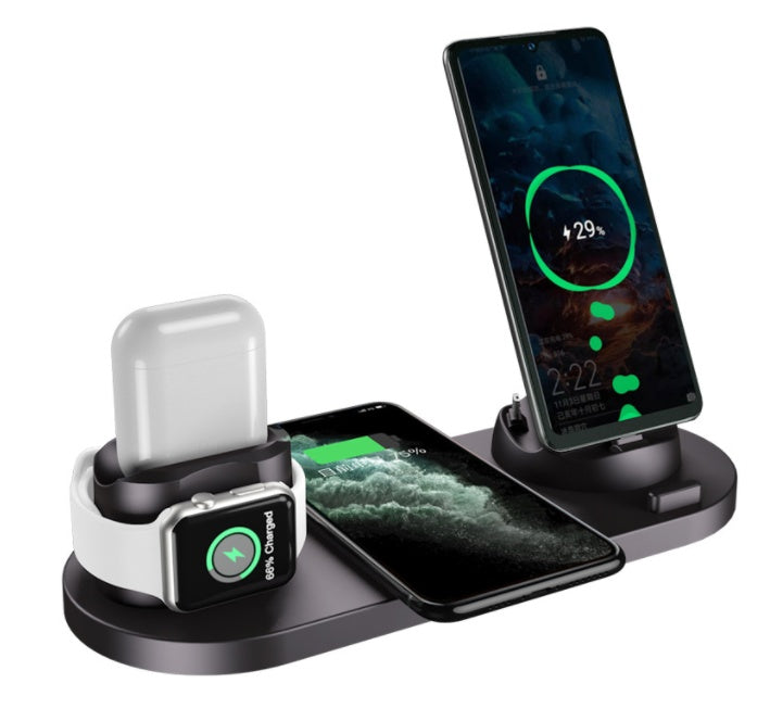 6 In 1 Charging Dock Station (wireless)