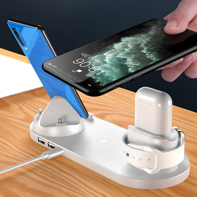 6 In 1 Charging Dock Station (wireless)